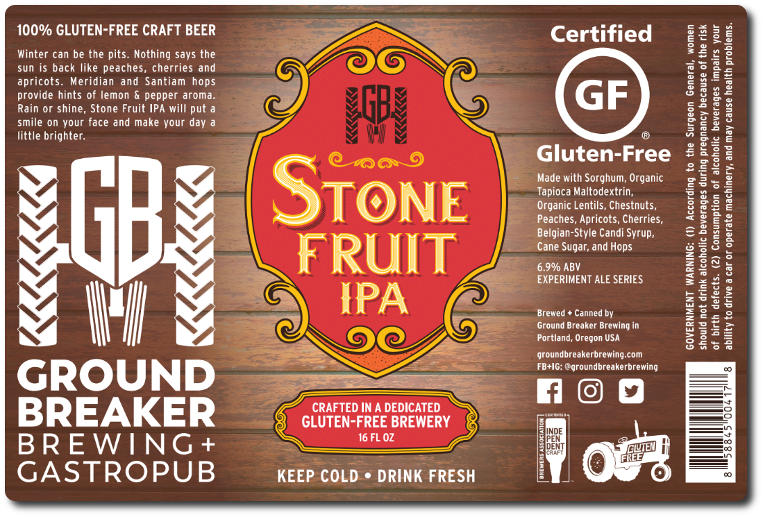 Stone Fruit IPA — Ground Breaker Brewing