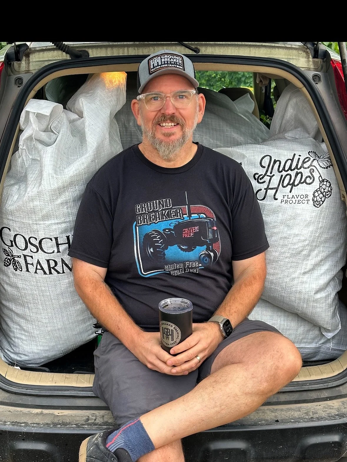 It&rsquo;s happening&mdash;our first fresh hop beer of the year is underway! 🌿🍺
Tyler&rsquo;s at Goschie Farms right now picking up Centennial hops, and Gloria&rsquo;s in the brewhouse getting the tanks ready.

Fresh hop season is the most magical 