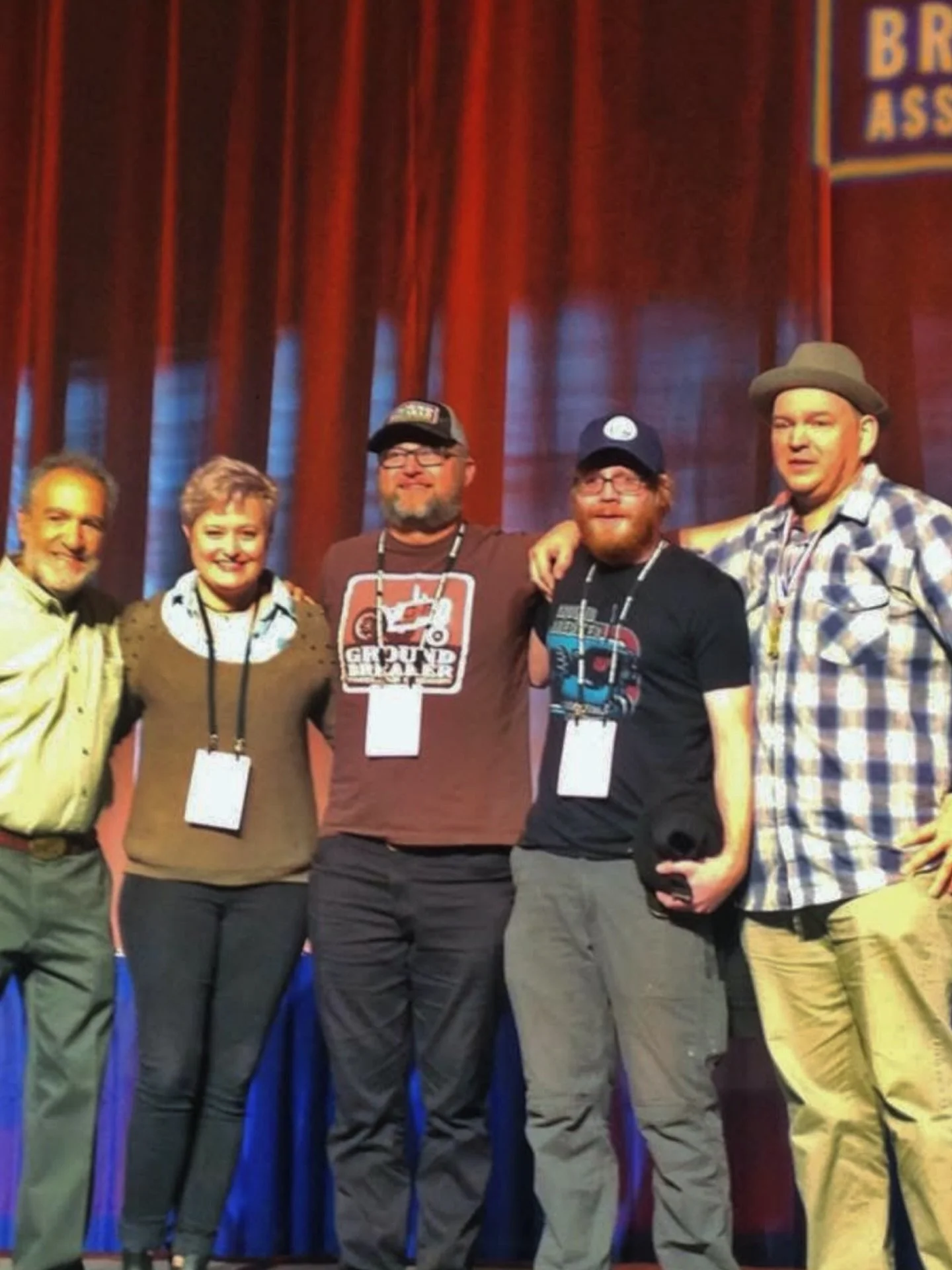 Throwback to one of the years Ground Breaker brought home gold at @greatamericanbeerfestival . 🏅🍺
We still remember that feeling &mdash; representing Portland and showing the world what gluten-free beer can be.

With this year&rsquo;s @brewersassoc