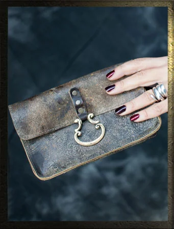 Convertible Wallet (Weathered Brown Leather)