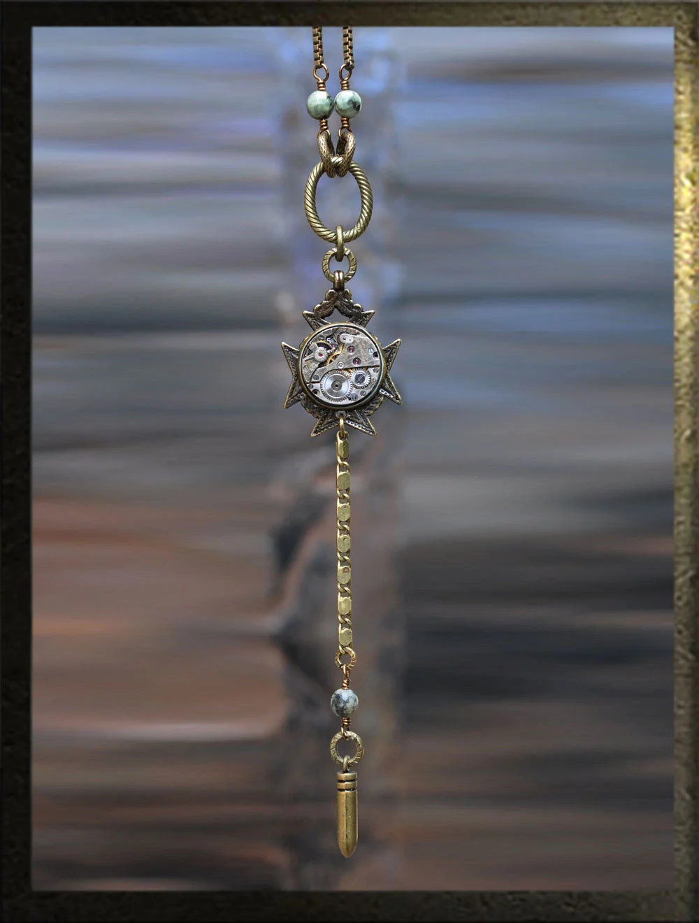 One of a Kind Watch Necklace