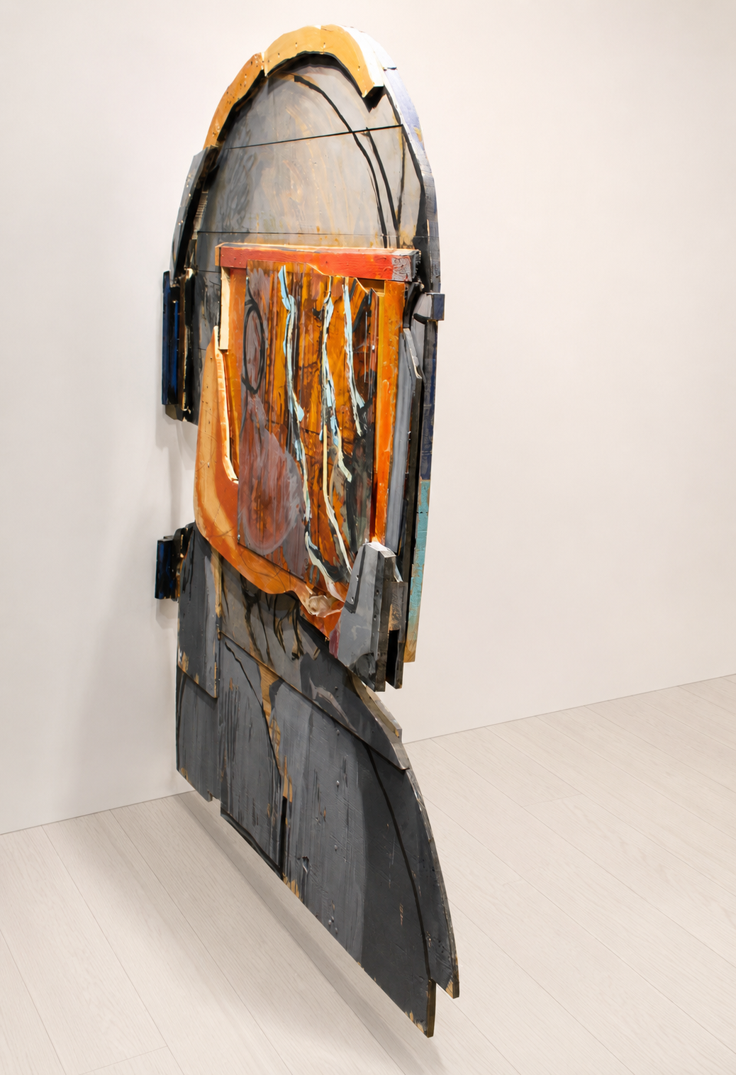 “Projecting Kop Head” (A 2 Faced Painting)