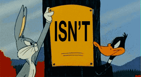 is isn't daffy bugs.gif