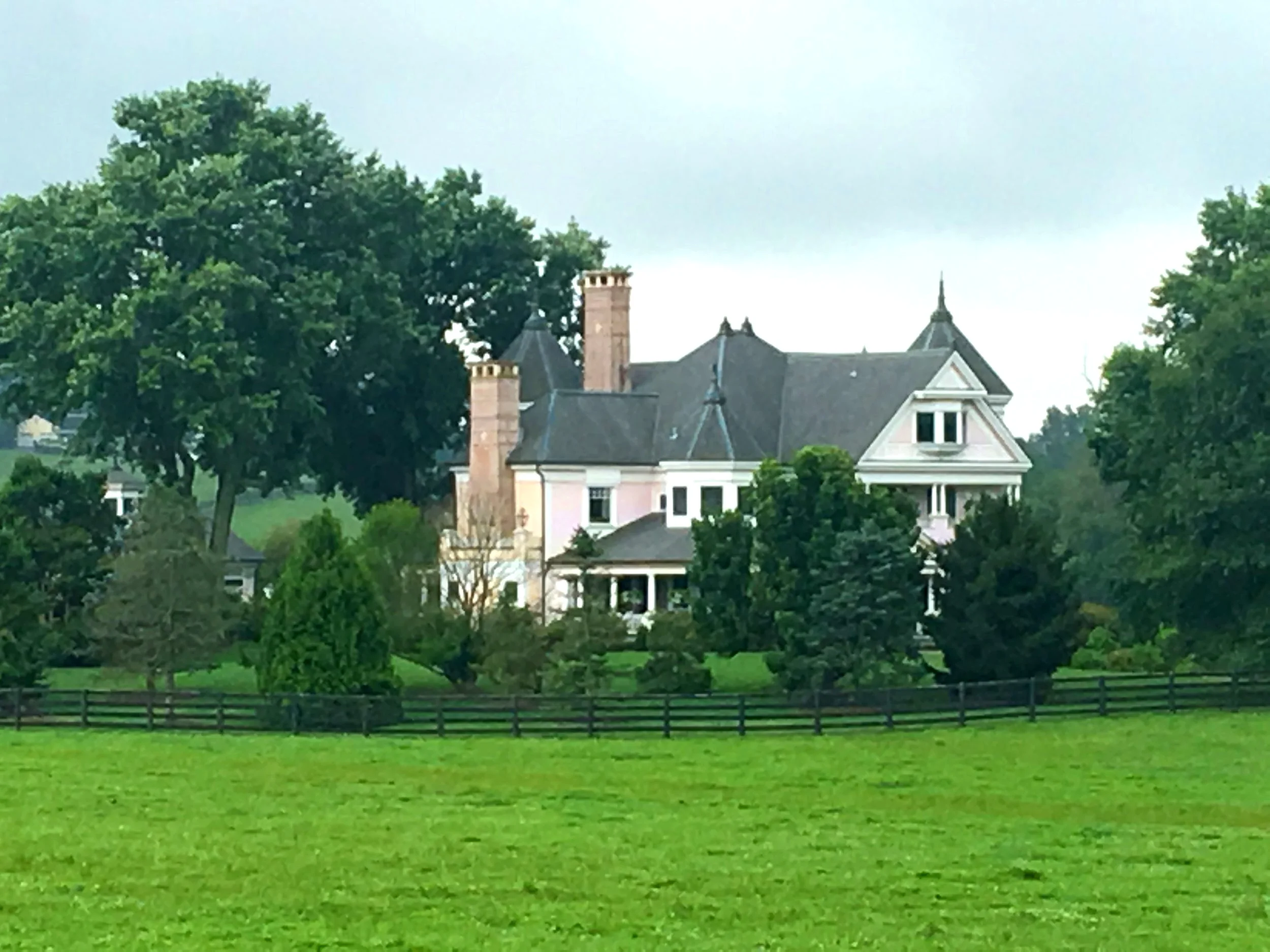 Dede McGehee’s home at Heaven Trees Farm.