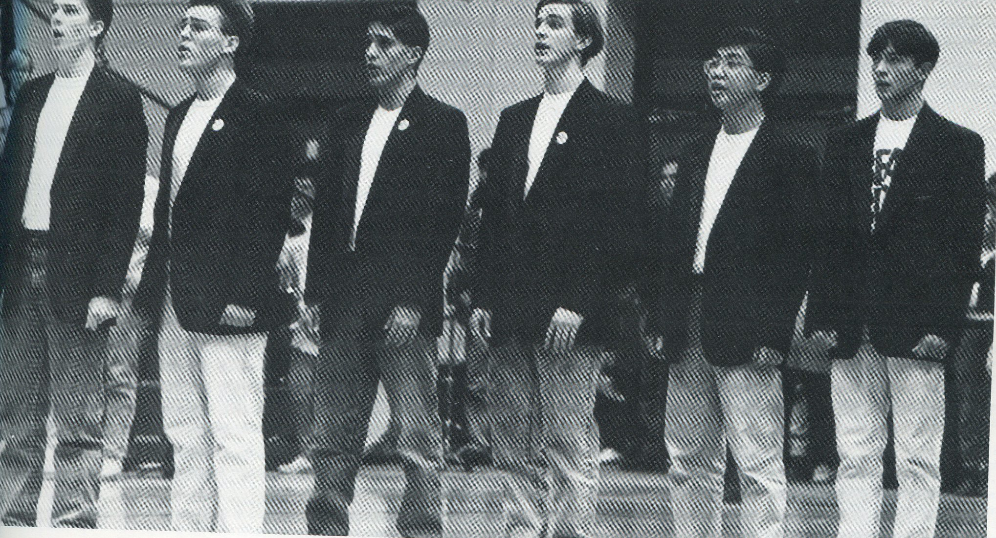 1991 Choir Performance at Basketball Game