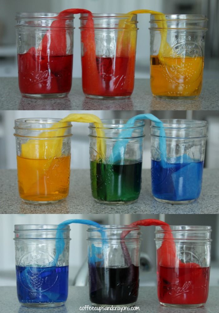 Messy Monday Color Mixing and Measuring