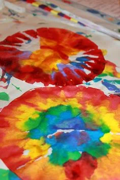 Coffee Filters and Watercolors