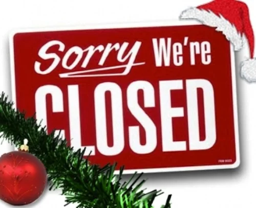 Christmas Eve - Closed