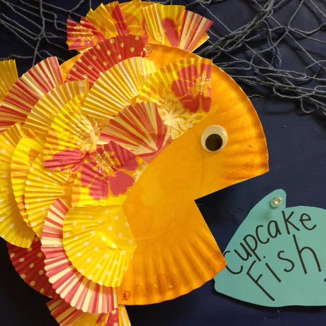 Messy Monday - Paperplate Fish