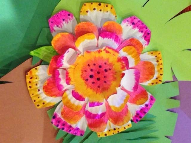 Messy Monday - Tropical Flowers