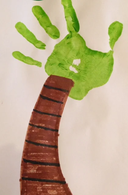 Messy Monday - "Palm" Trees