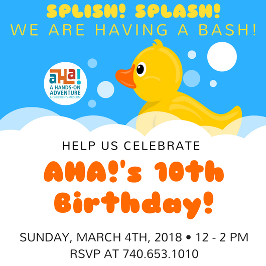 AHA!'s 10th Birthday Bash