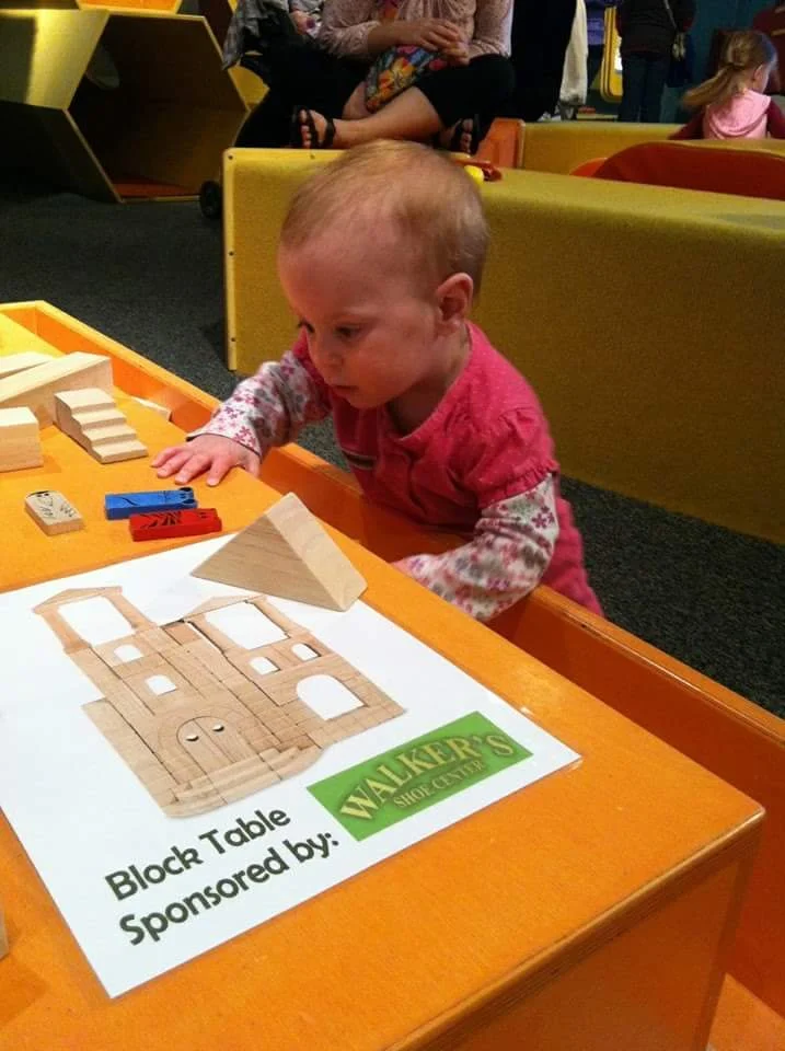Block Table Activity EXHIBITS — AHA! A Hands-On Adventure, A Children's Museum
