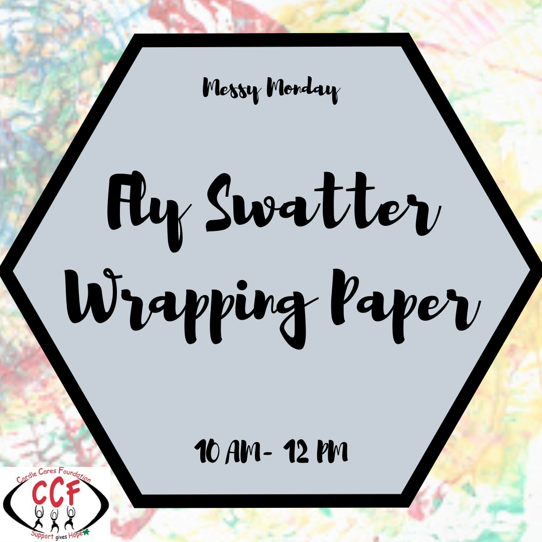 Messy Monday- Fly Swatter Wrapping Paper