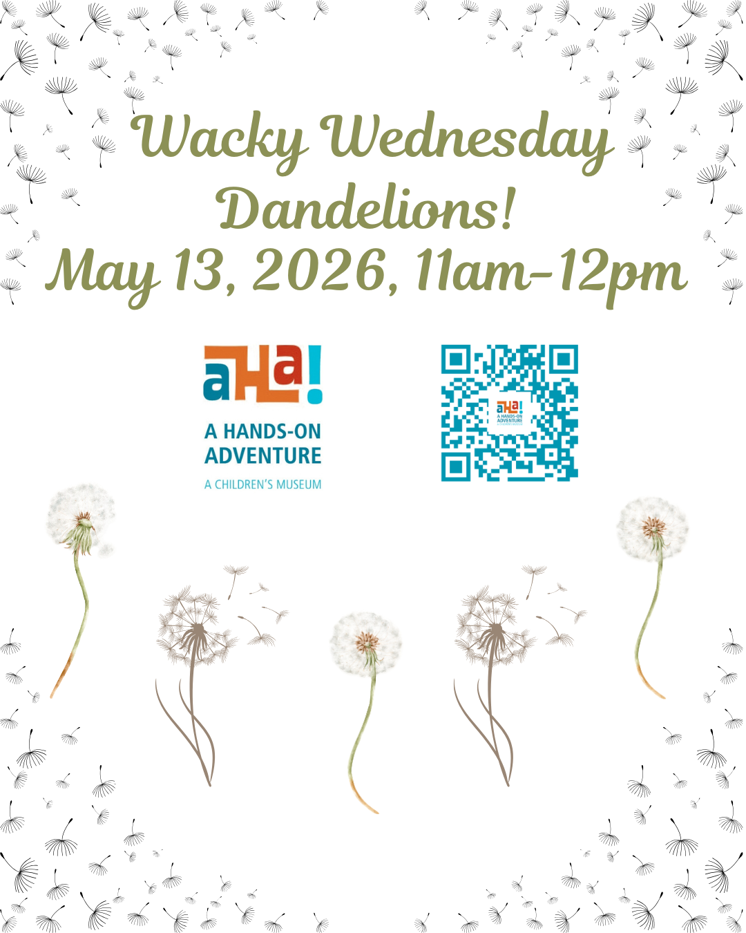 Wacky Wednesday - Dandelions