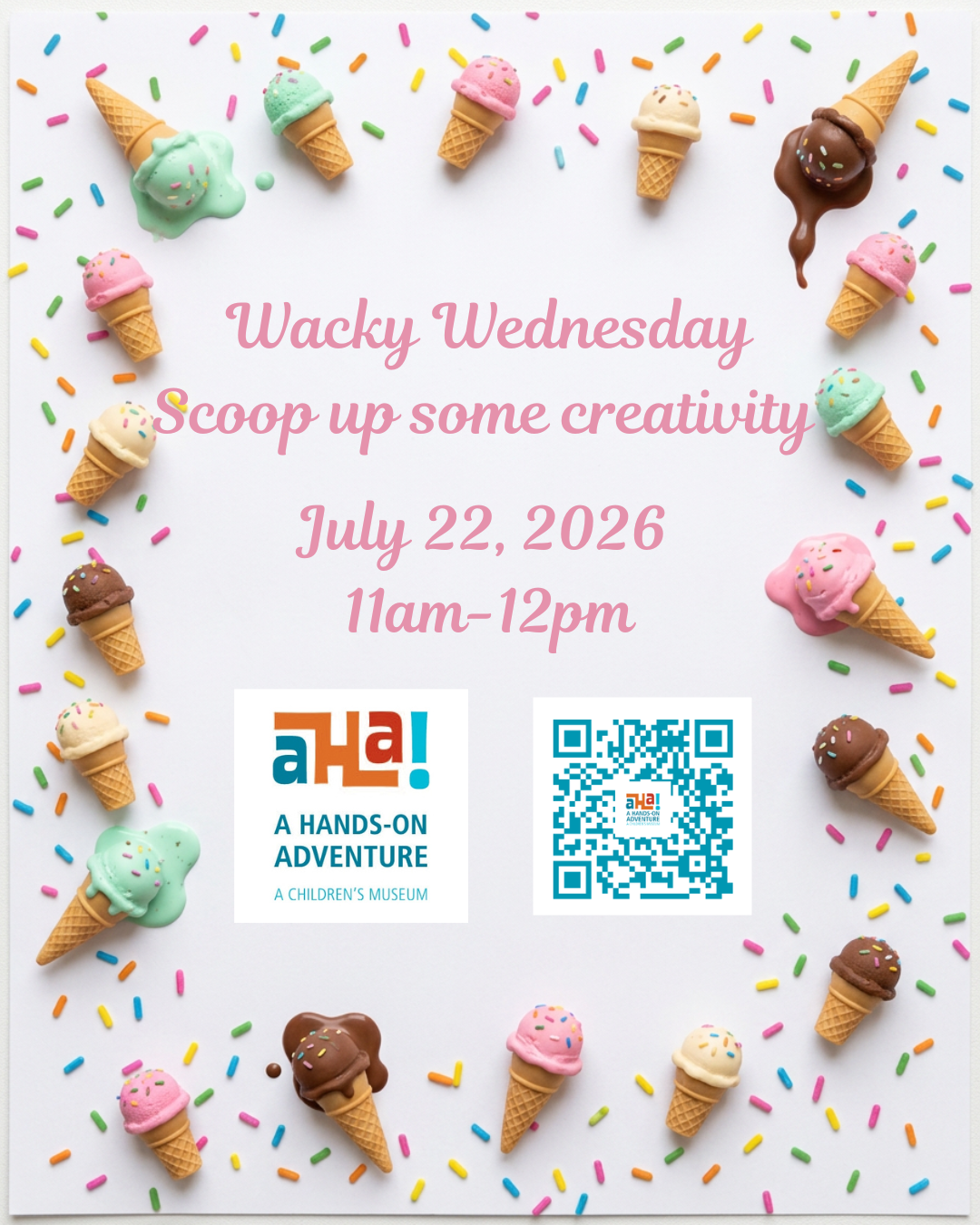 Wacky Wednesday - Ice Cream Craft