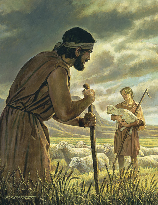 Cain and Abel foreshadowing Jesus in the Old Testament