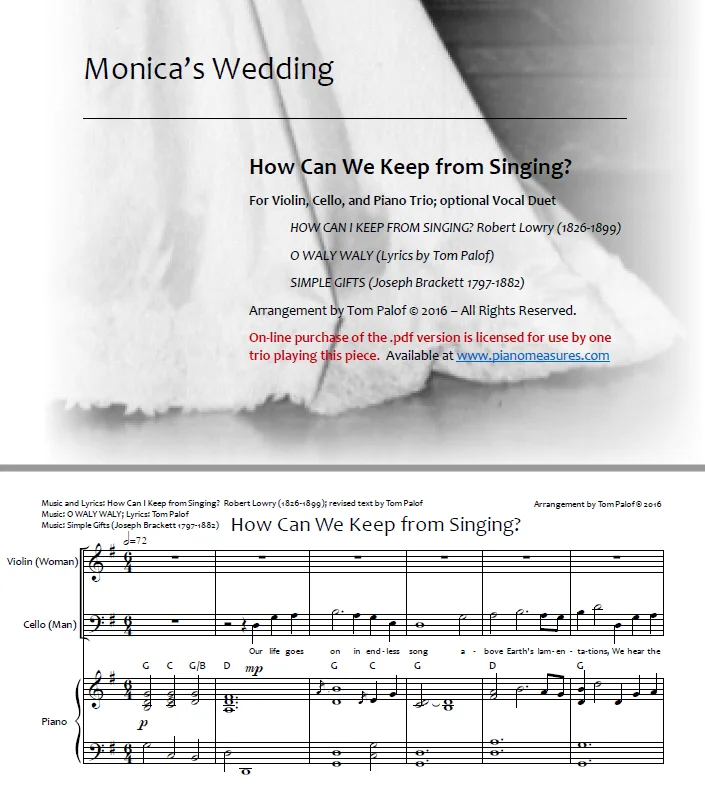 How Can We Keep From Singing - Product Image.jpg