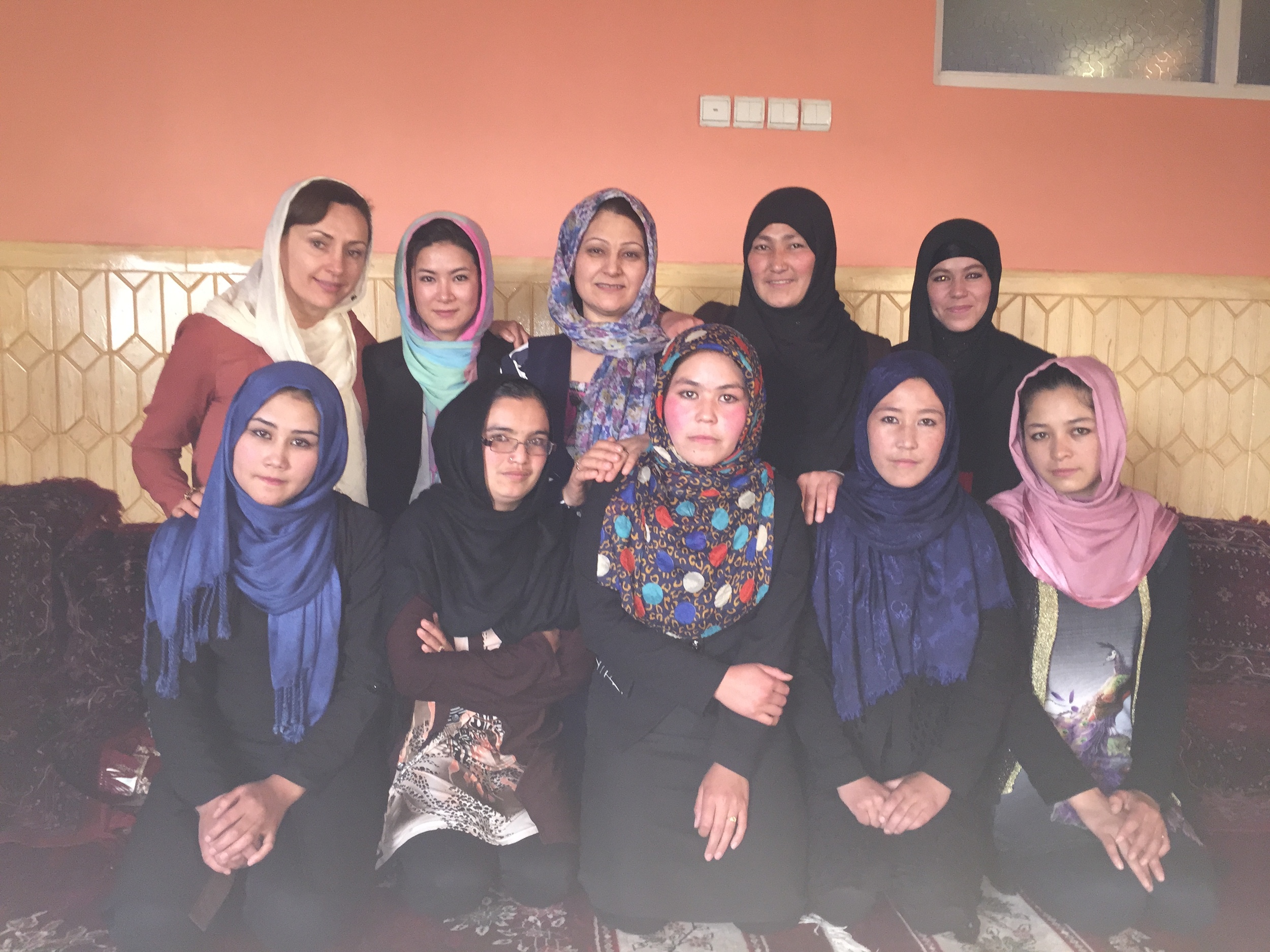 AFN Girls Scholarship Recipients—Kabul, Afghanistan