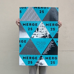 Merge 25 Festival Poster