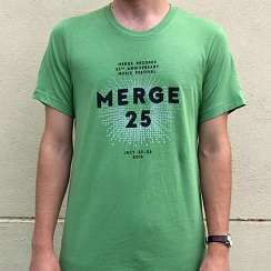 Merge 25 Green Festival T-shirt