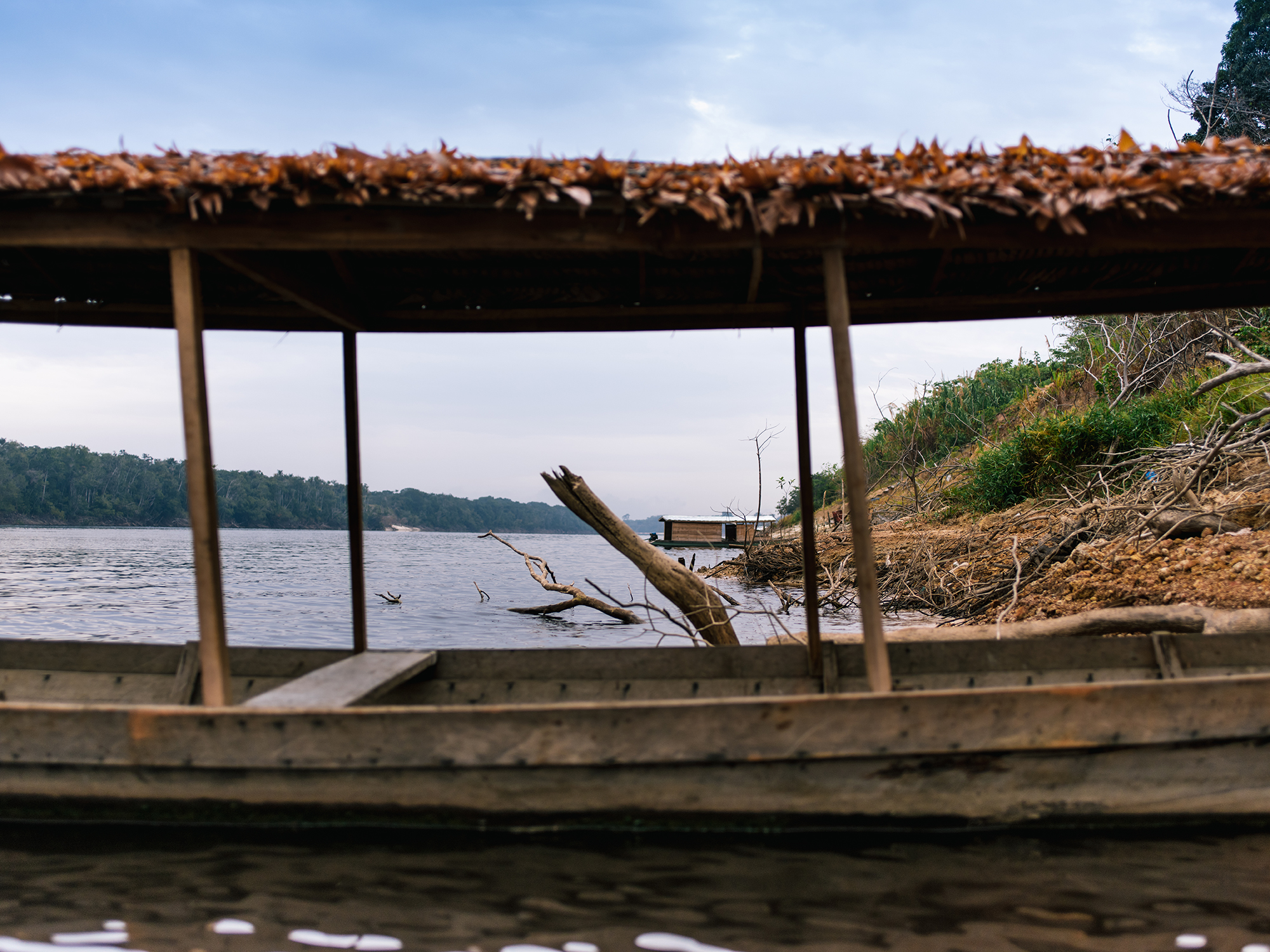 A custom built boat owned by a local.
