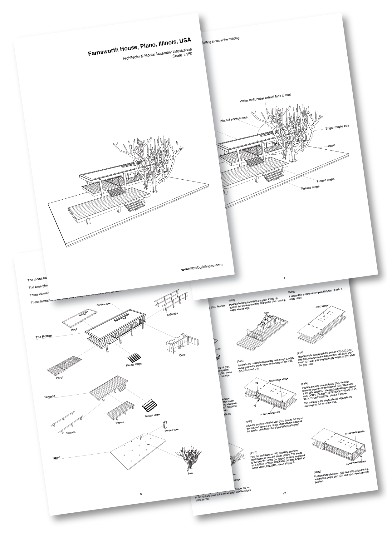 Farnsworth House instructions