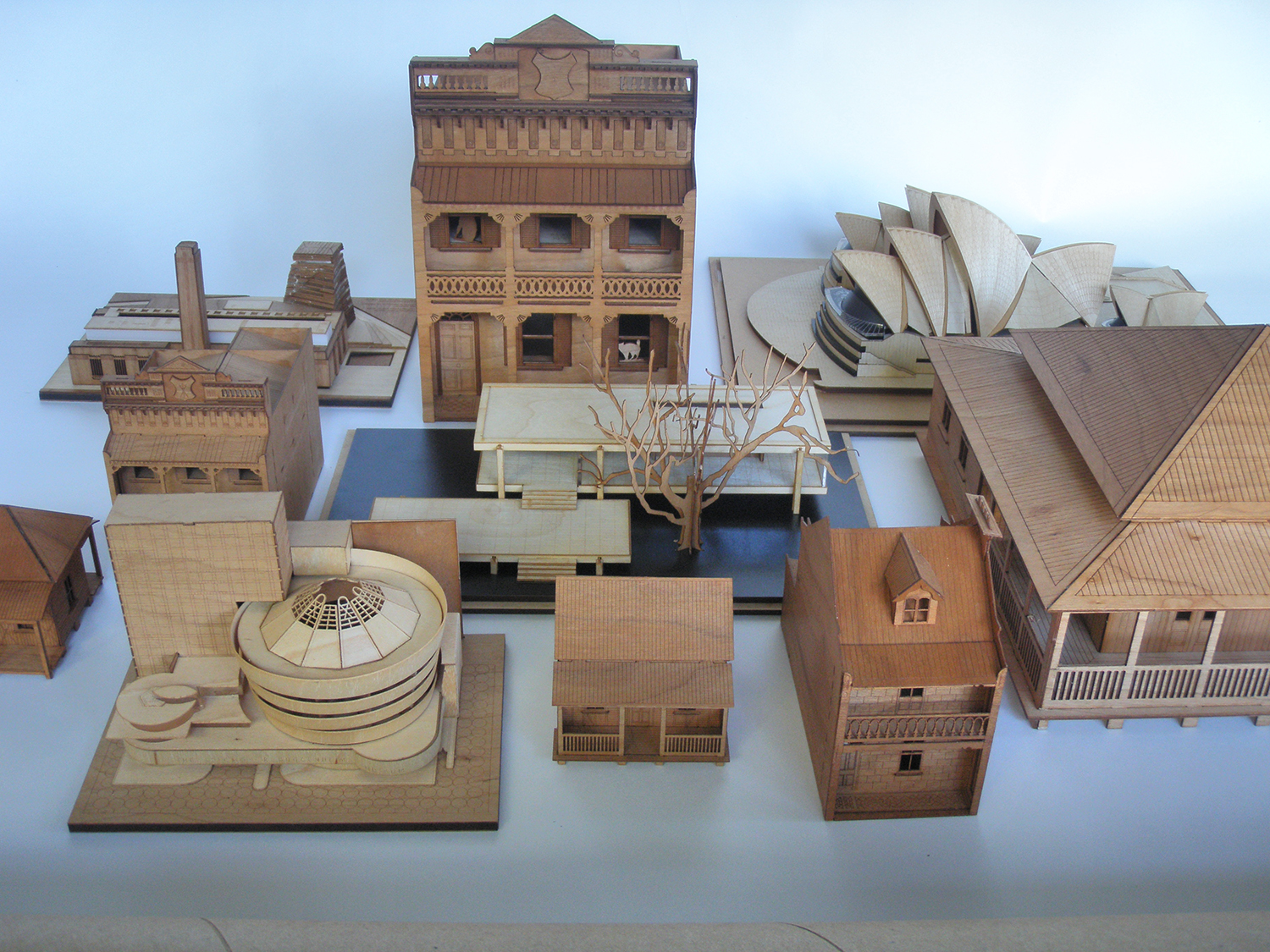Naruto Kunoichi Desnudo Building Town Models