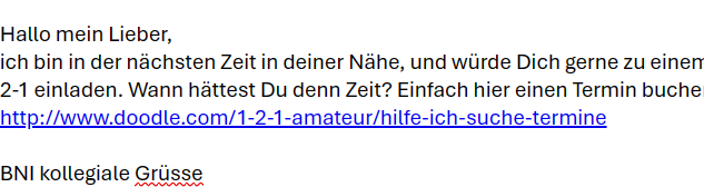 Warum Deine 1-2-1-Anfragen unbeantwortet bleiben