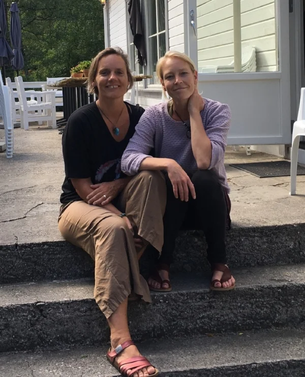 Brigitte Berg og Hedda Malde