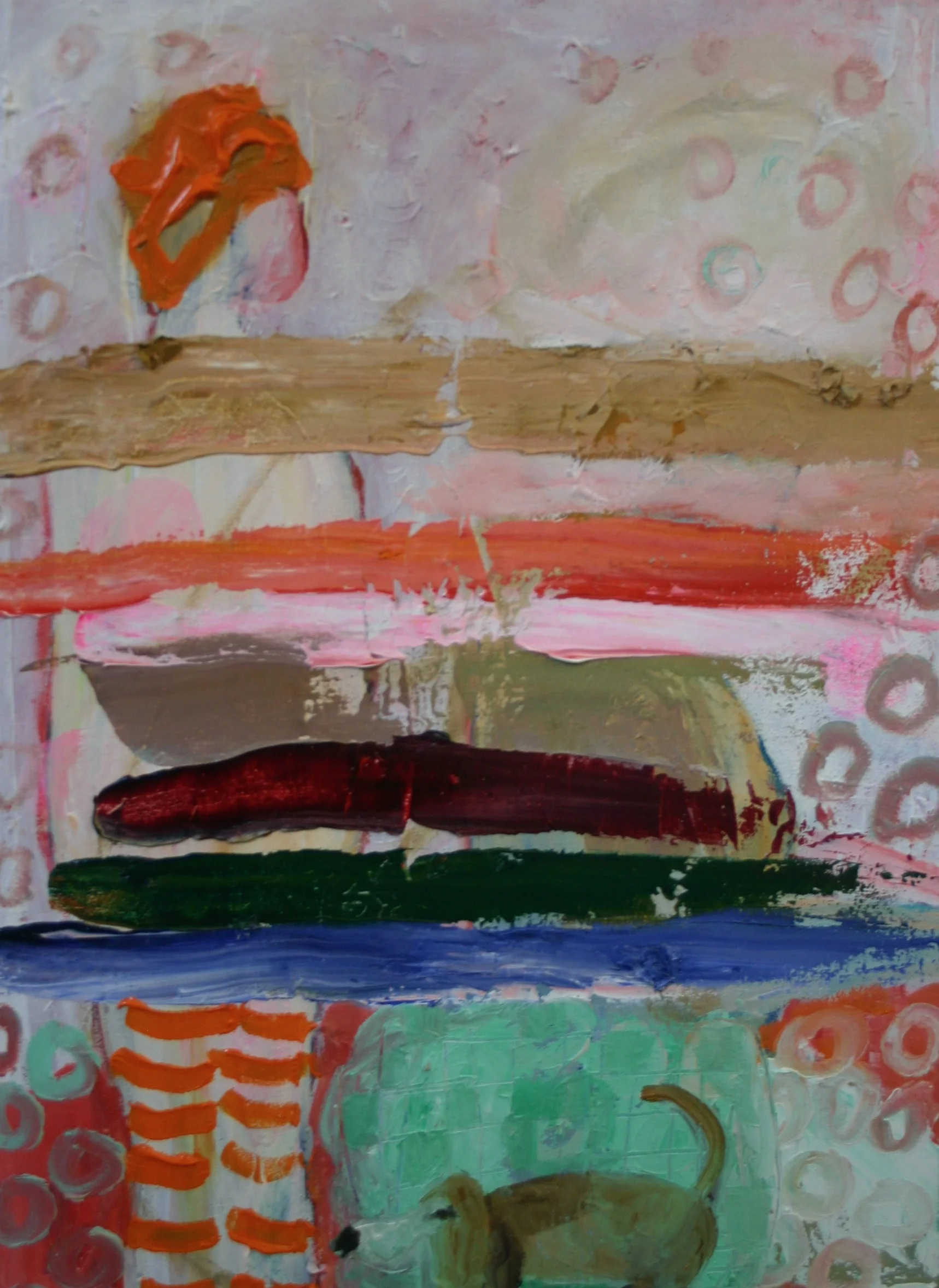 Sunrise, Oil on Canvas, 30 x 40 cm, 2014.