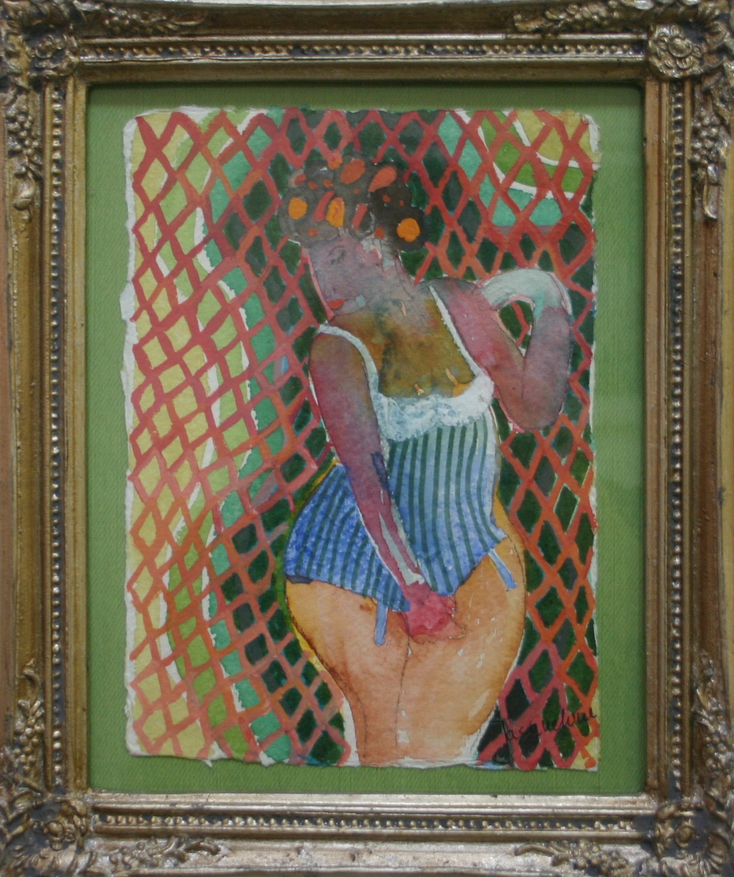 Sexy 3, Mixed Media on Paper, 15 x 21 cm, 2014.