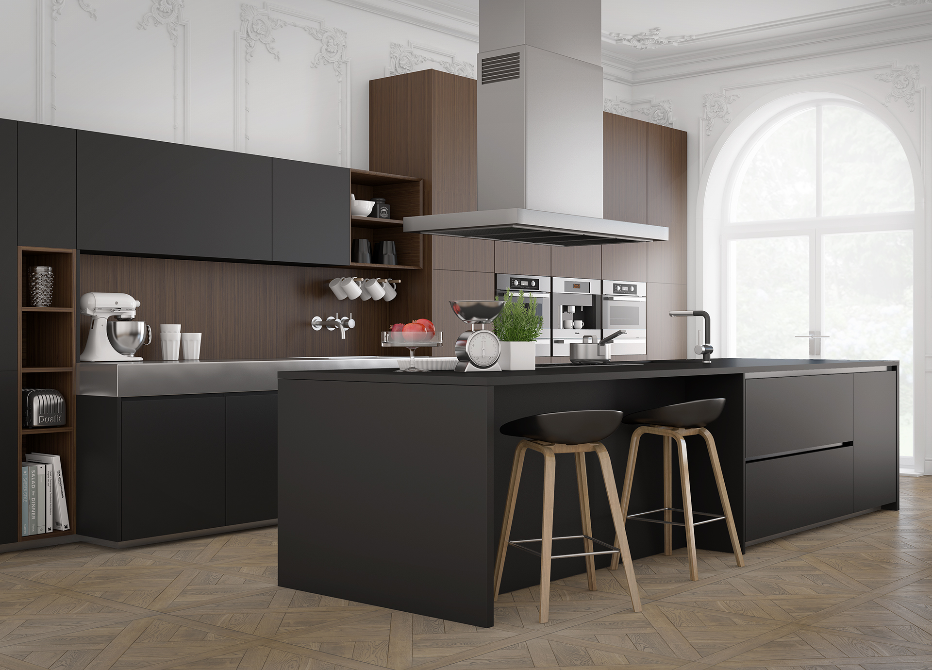 MODERN ON CLASSIC KITCHEN