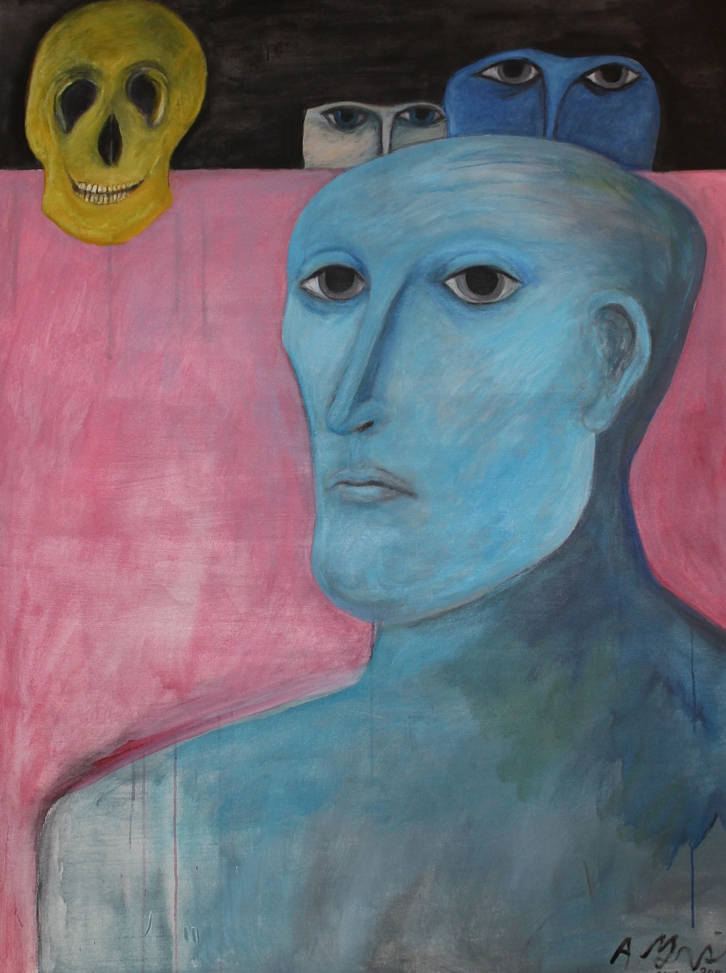 "Blue Man"