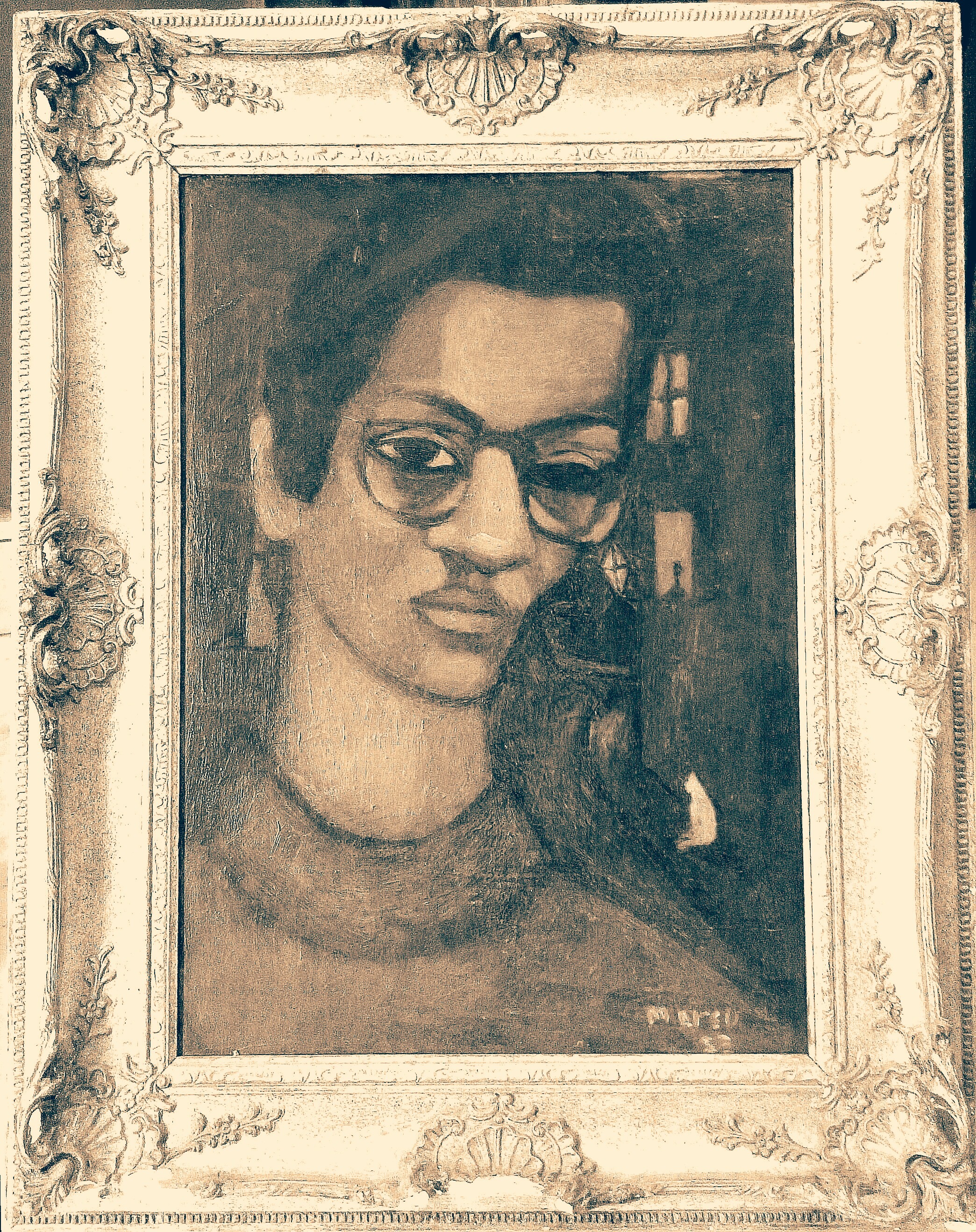 "The Poet" (Self Portrait)