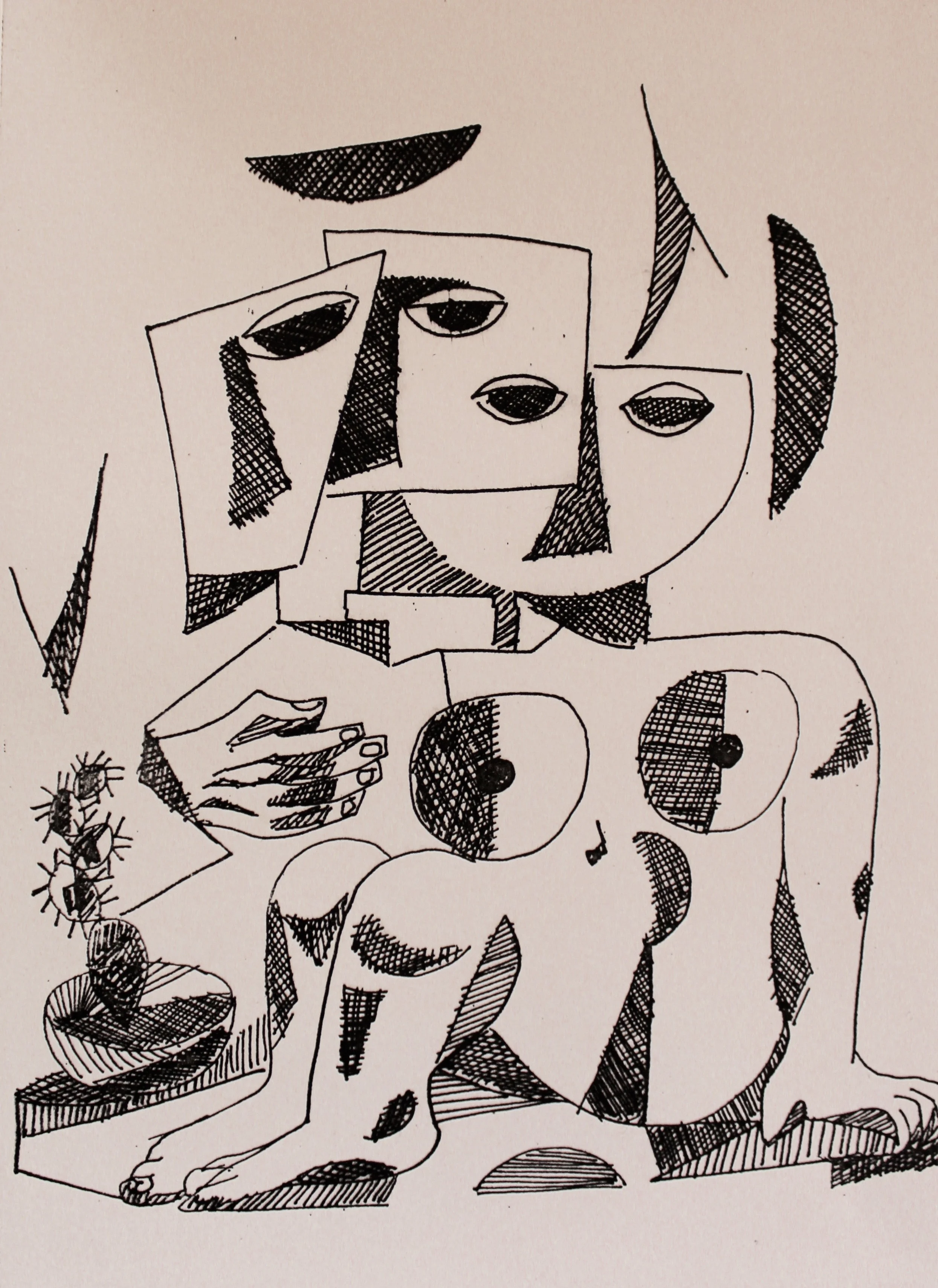 "Untitled" “Salah Abdel Sabbour Artist’s Book”