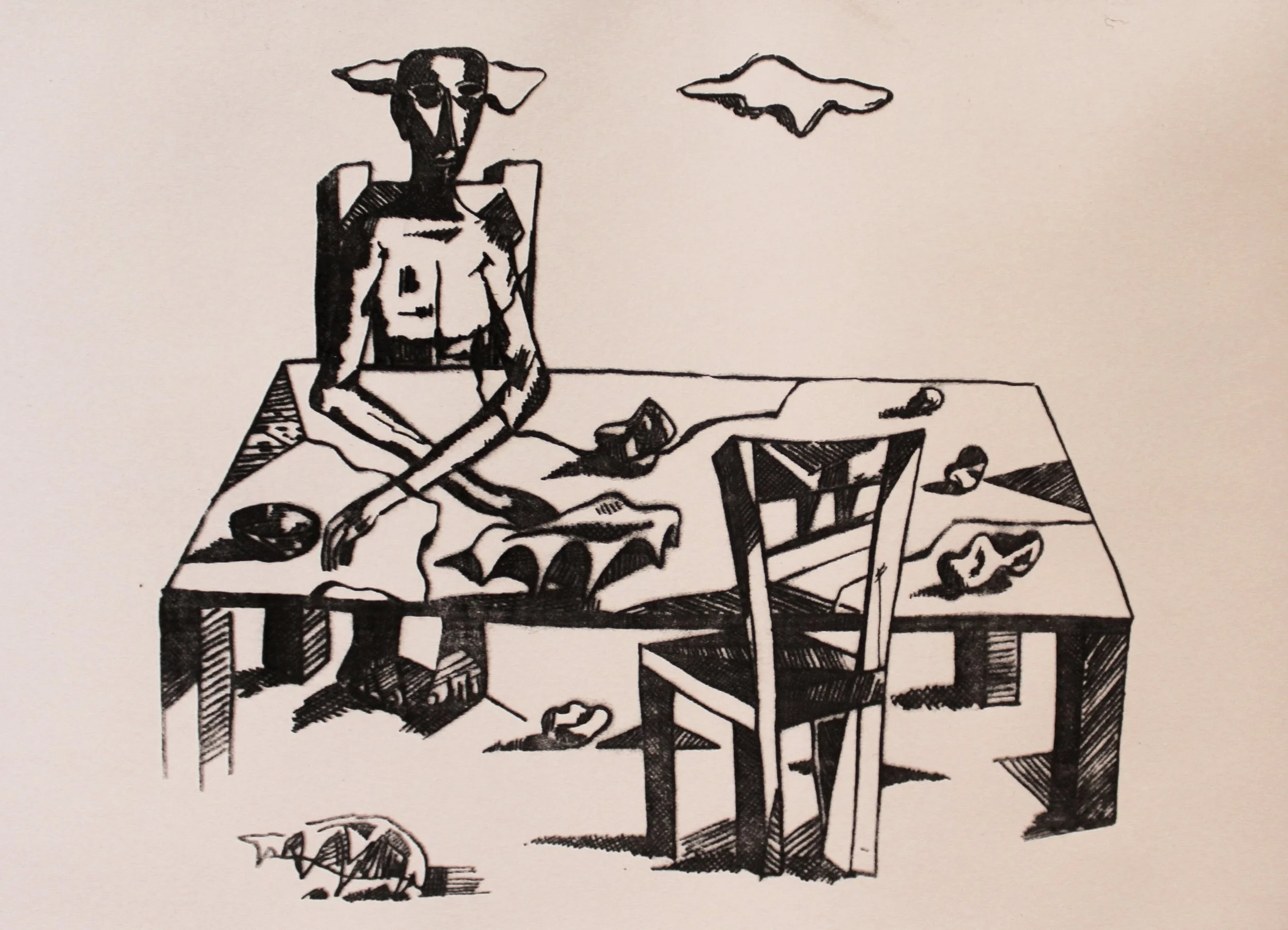"Untitled" “Salah Abdel Sabbour Artist’s Book”