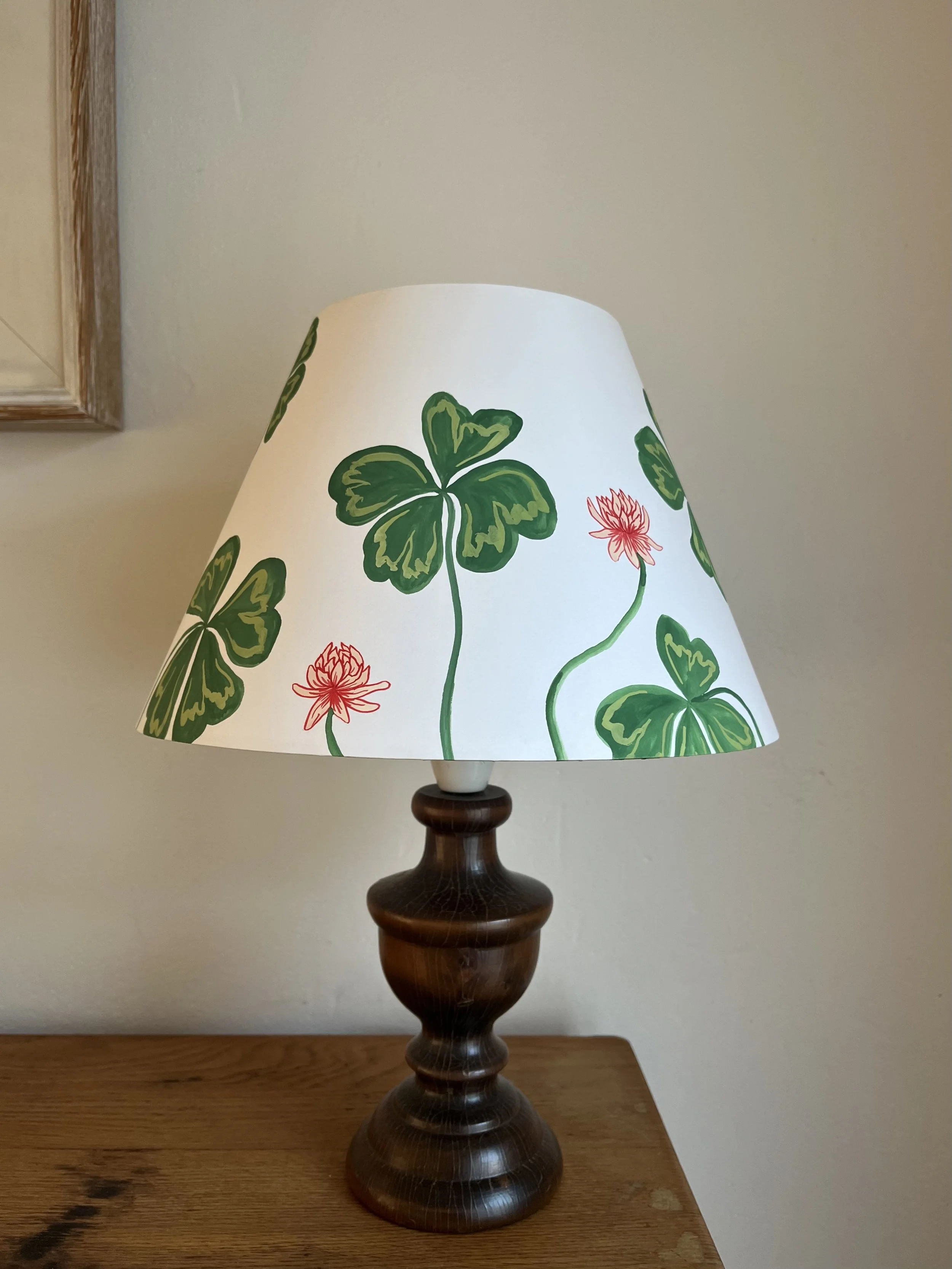 Clover hanpainted lamp_Sarah O'Dea.jpg
