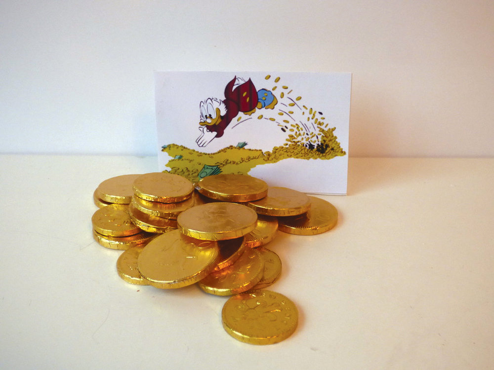 14. Chocolate coins