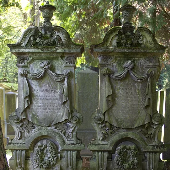 Frankfurt's Jewish Cemetery on Rat-Beil-Straße