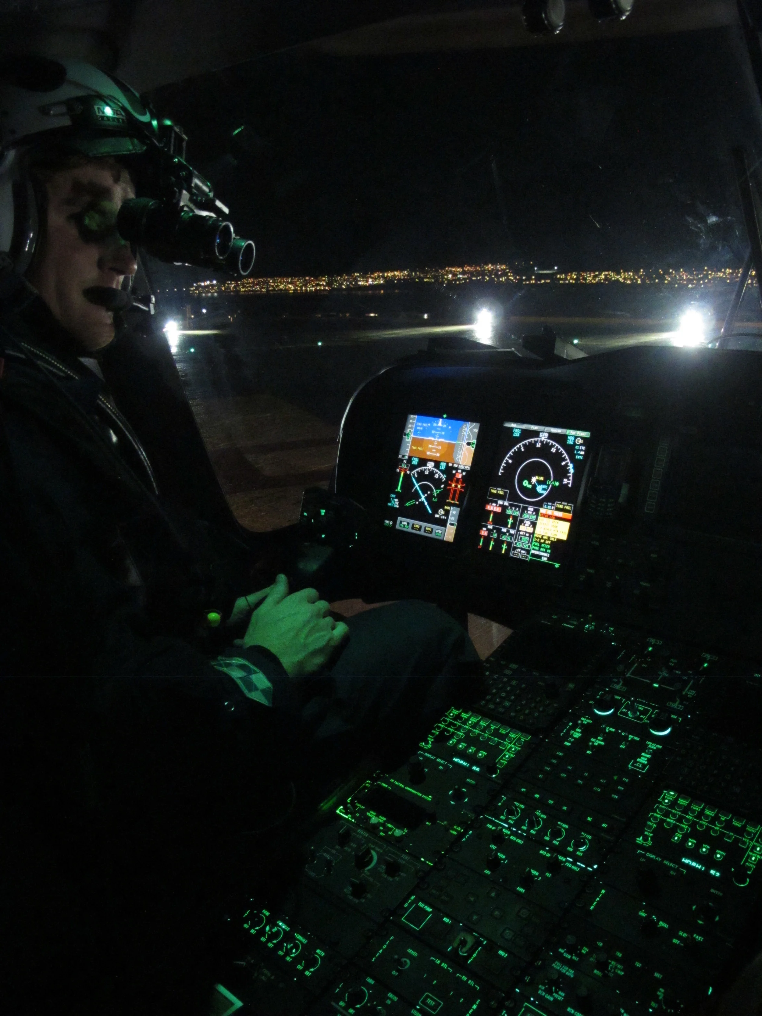 NVIS Cockpit lighting