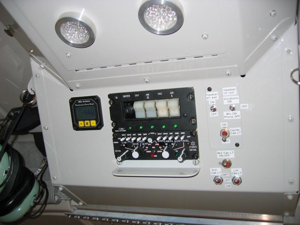 Cabin Overhead Control Panels