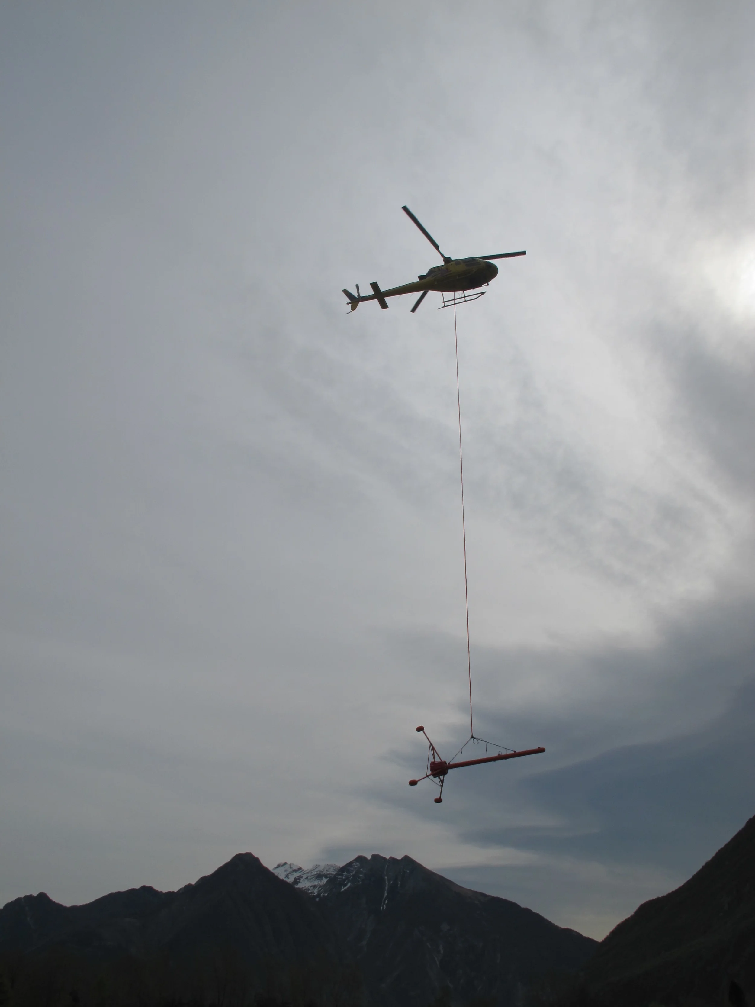 Magnetometer installation