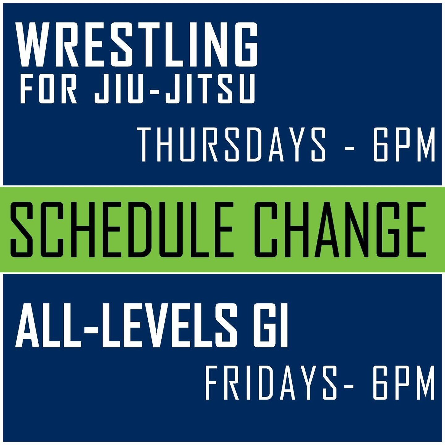SCHEDULE CHANGE - EFFECTIVE - APRIL 6, 2023 -  Professor @freddypont Wrestling for Jiu-Jitsu class will be swapping to Thursdays at 6pm. All-Levels Gi will be Friday at 6pm. #bjj #tomsriverbjj #njbjj #mma #kickboxing #academyofjj #jiujitsu #grappling