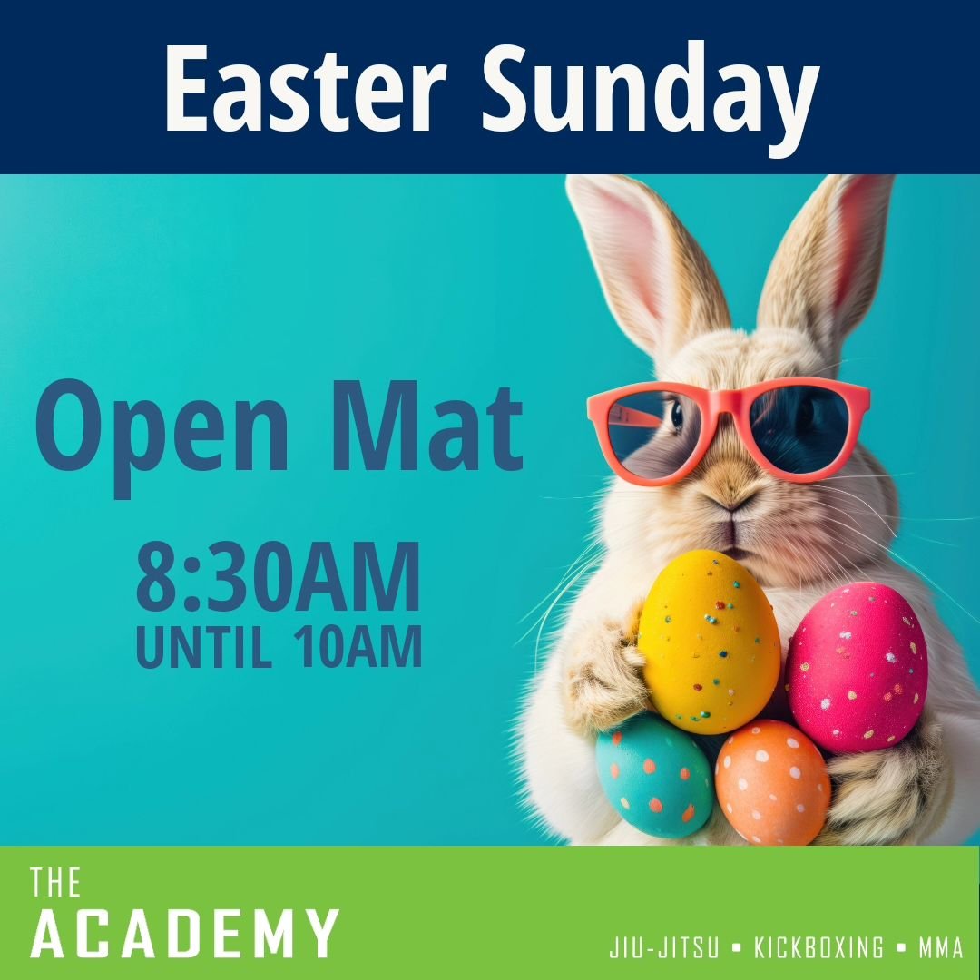 The Easter Bunny wants you to train. Come get some rolls in.