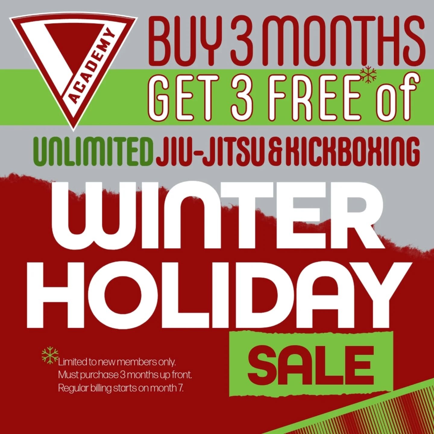 We had such an overwhelmingly awesome response to our Black Friday deal we're extending it through the holidays! It's a great gift for those looking to dive into the world of martial arts and grappling. 

#bjj #brazilianjiujitsu #tomsriverlocal #toms