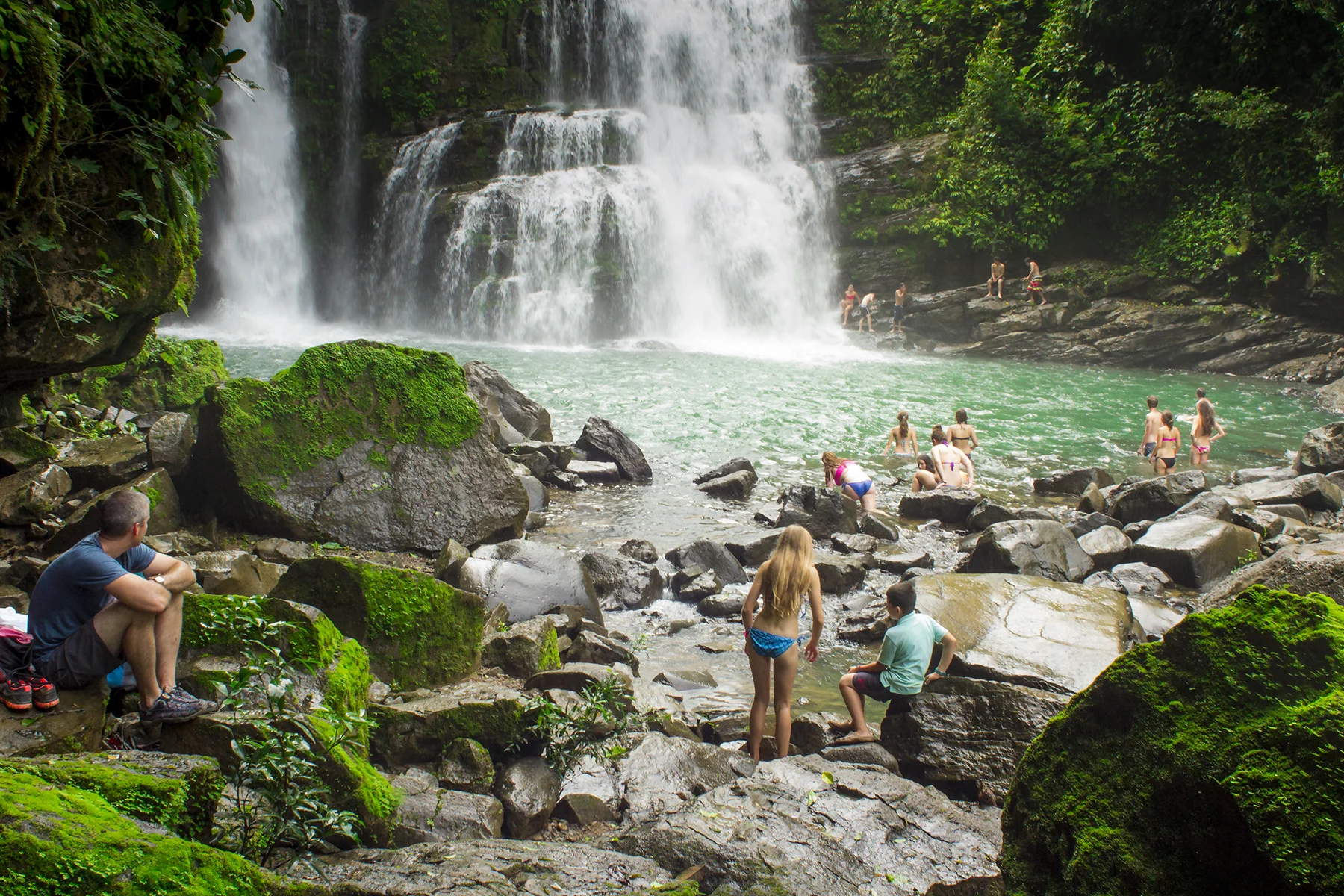 Costa Rican Waterfall