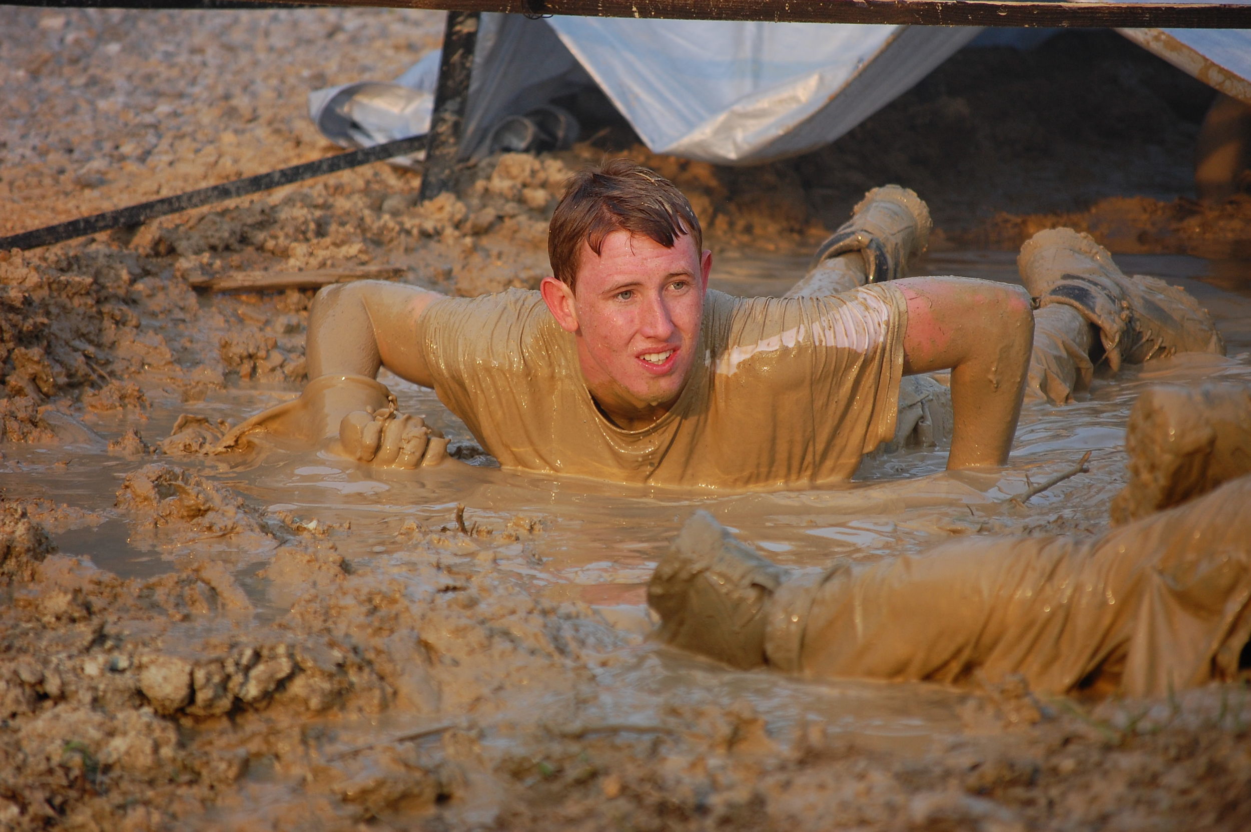 My son, Turner 16, during his SealFit 20x