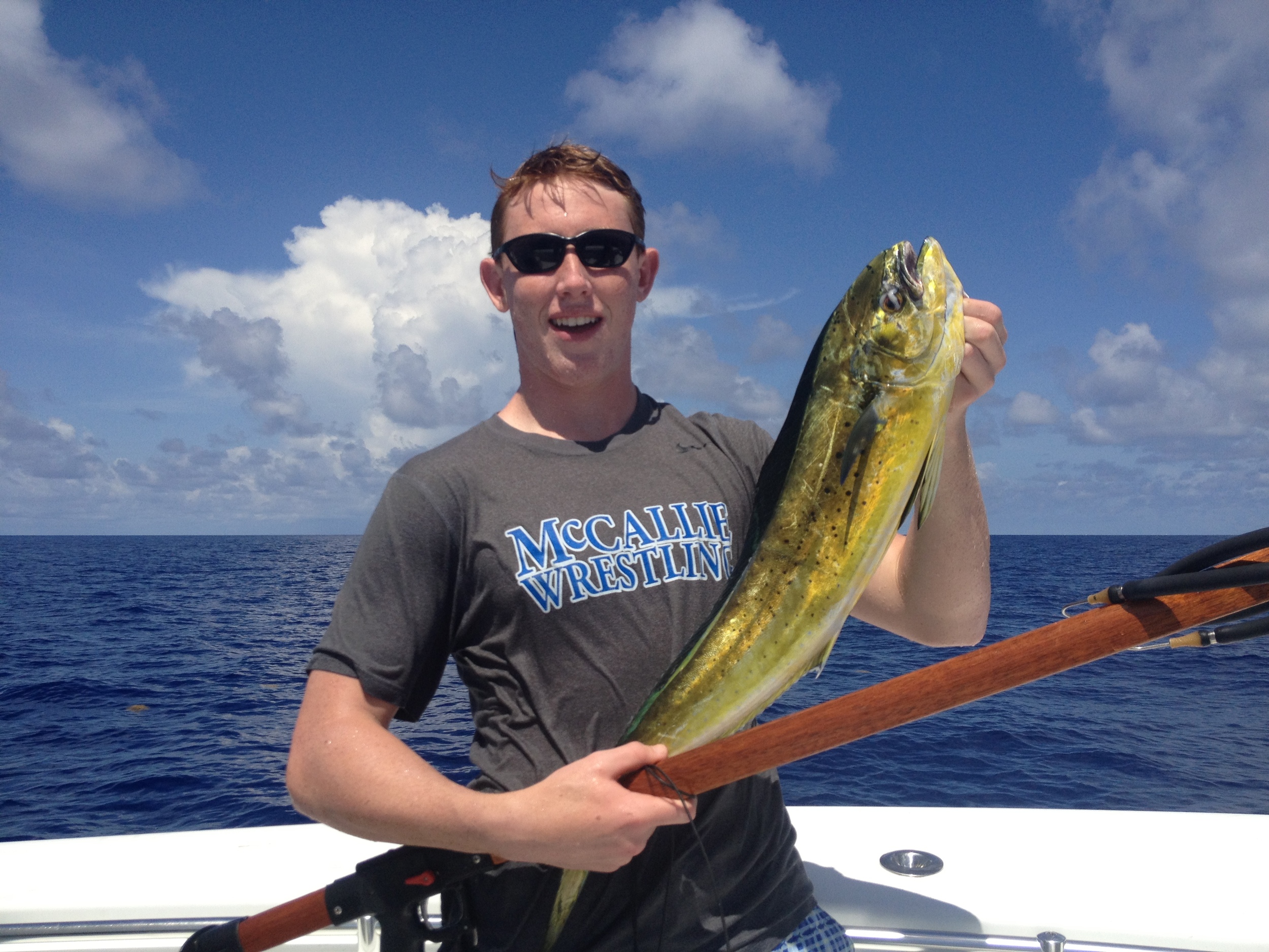 First fish on speargun for Turner