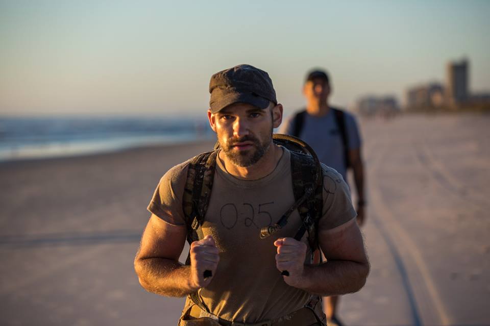 025 is going to make it! This is picture is from this morning on the long walk. He looks as fresh as when he showed up. 1000 yard stare, healthy, and strong. To make it in this event, this is what you have to have. 42 hours of constant, intense beatdown with no food and you are stronger at the end than the beginning. Hats off to you 025. You are an inspiration. Finish this thing!!